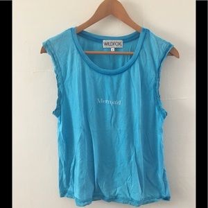 Wildfox Aqua Mermaid Tank